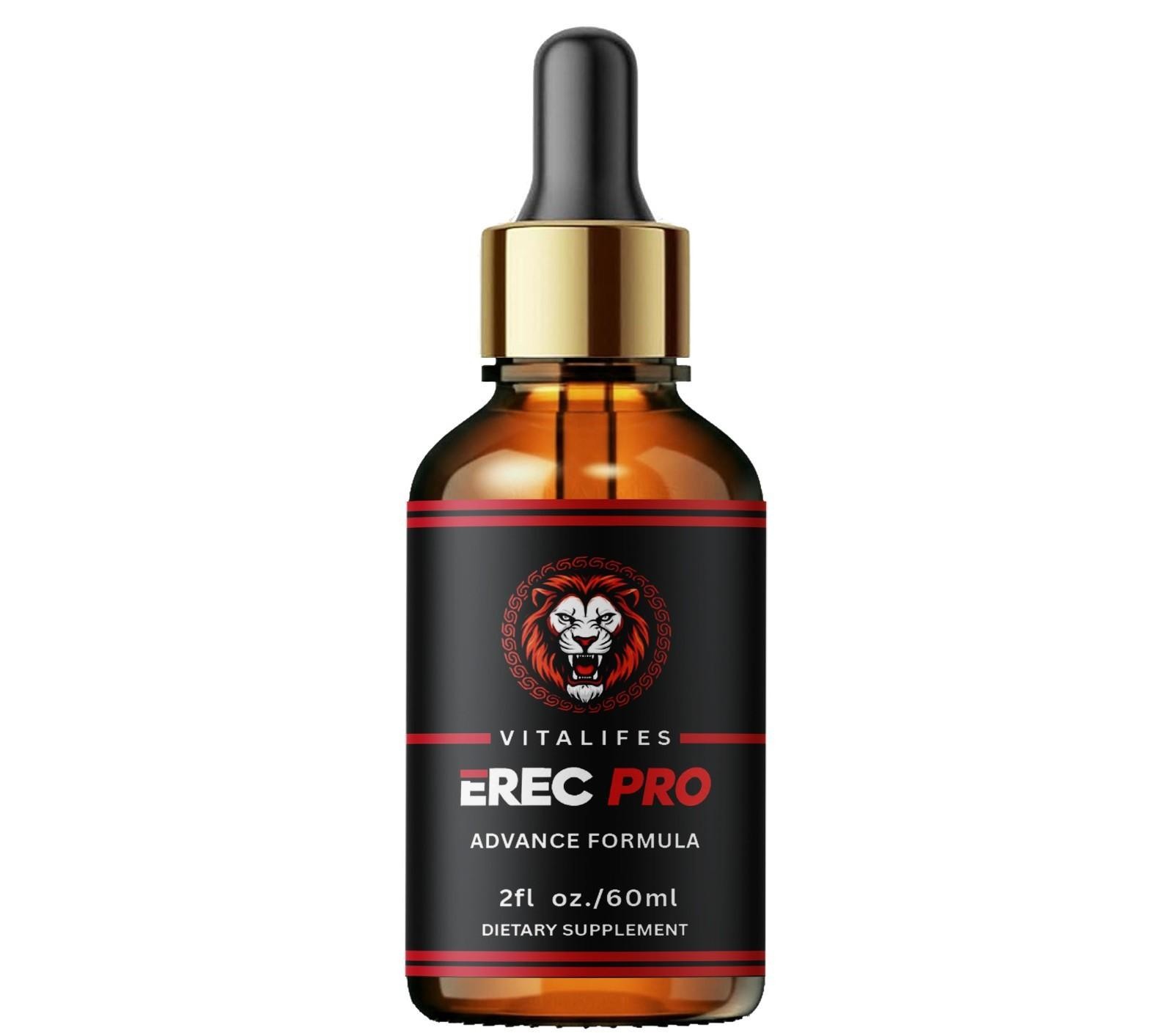 ErecPro ED Drops for Men Formula to Boost Performance & Energy (2 fl oz)
