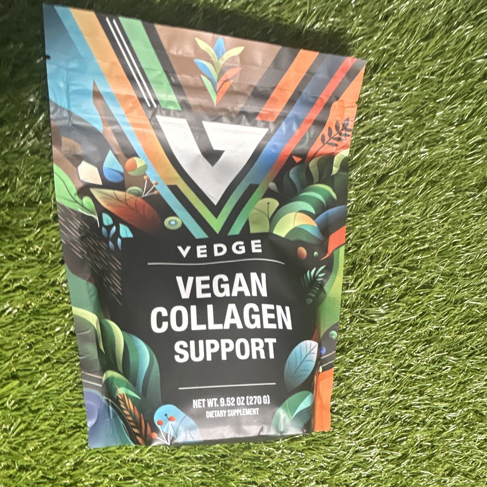 Vedge Vegan Collagen Support Powder 9.52 oz Gluten-Free Non-GMO