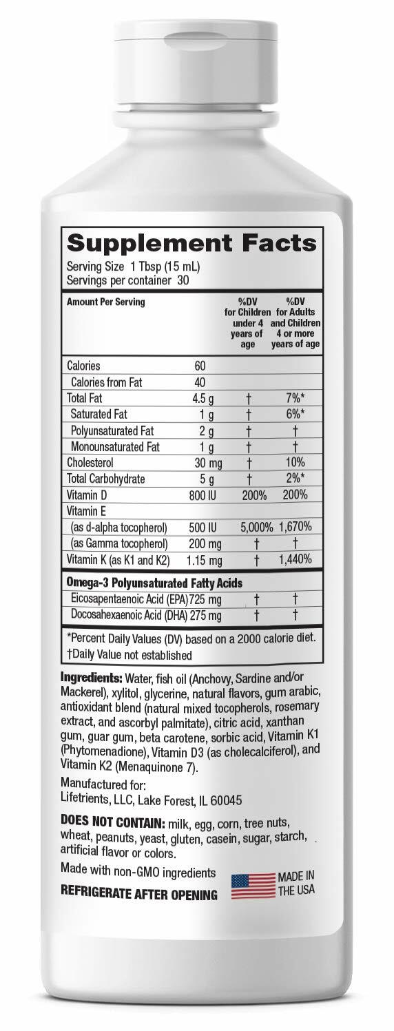 Lifetrients – Speak+D Smooth – Orange Vanilla – 15.2 oz – Pediatrician Formulate