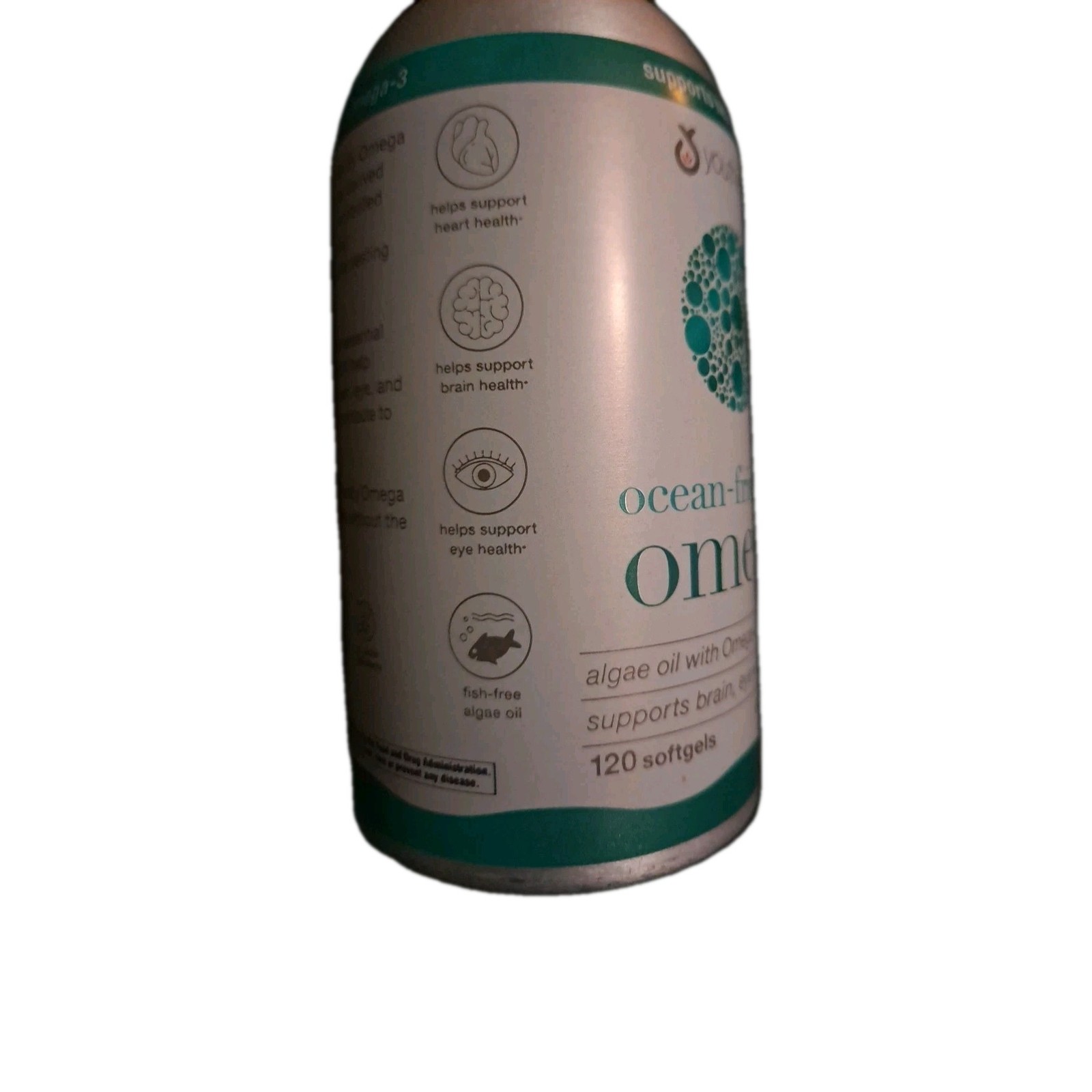 Youtheory Ocean Friendly Omega, 120 Softgels