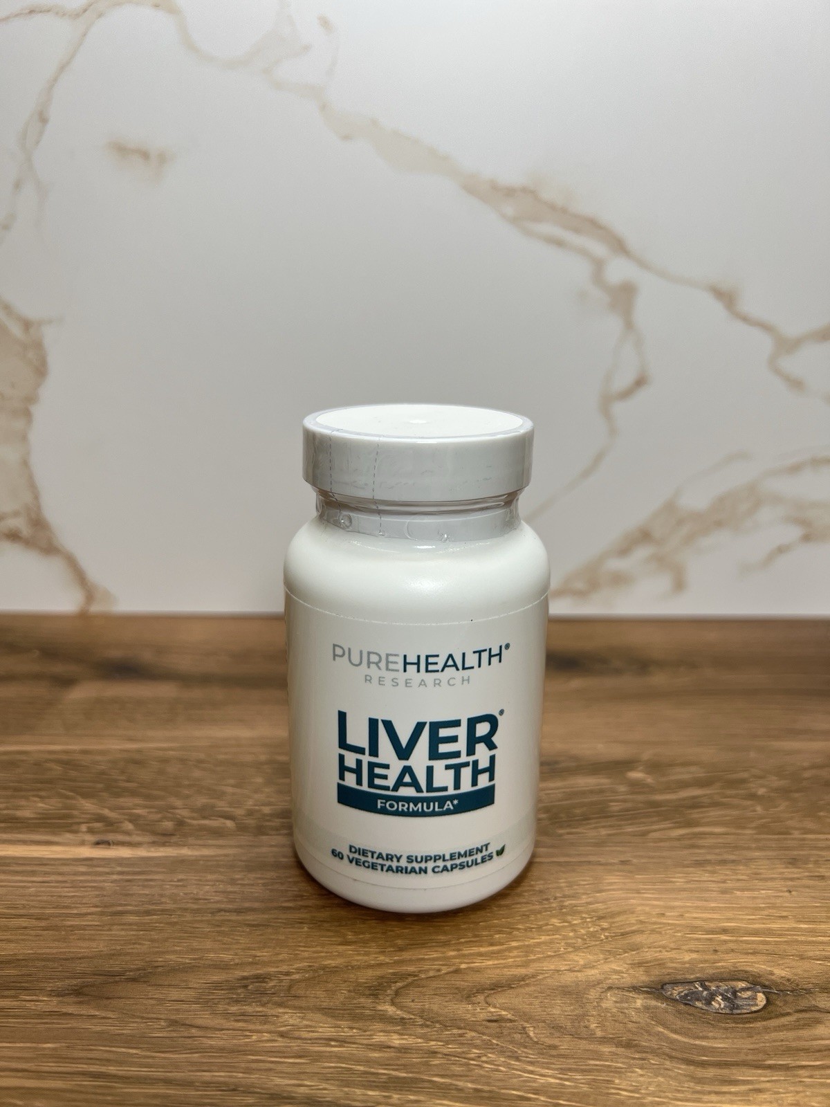PureHealth Research Liver Health Formula – Vegetarian Capsules – 60 count