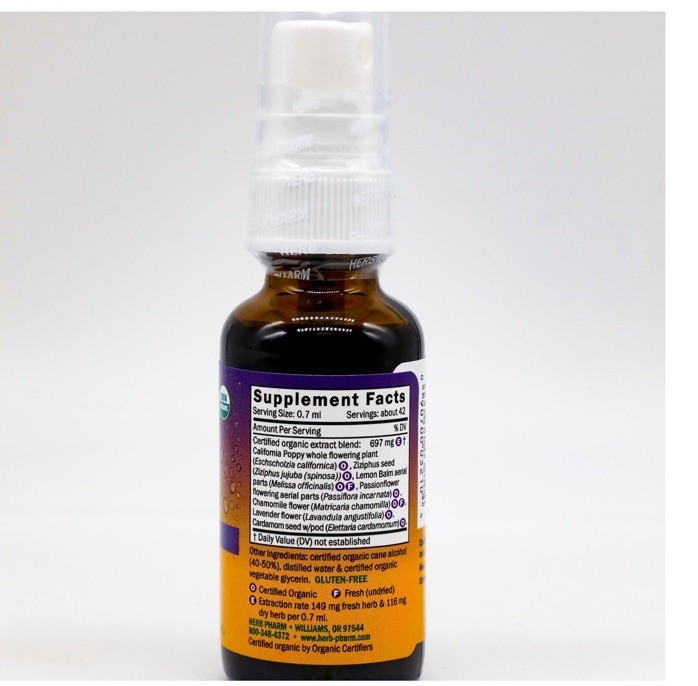 Herb Pharm Herbs on The Go: Bed Time, 1 Fluid Ounce 2027