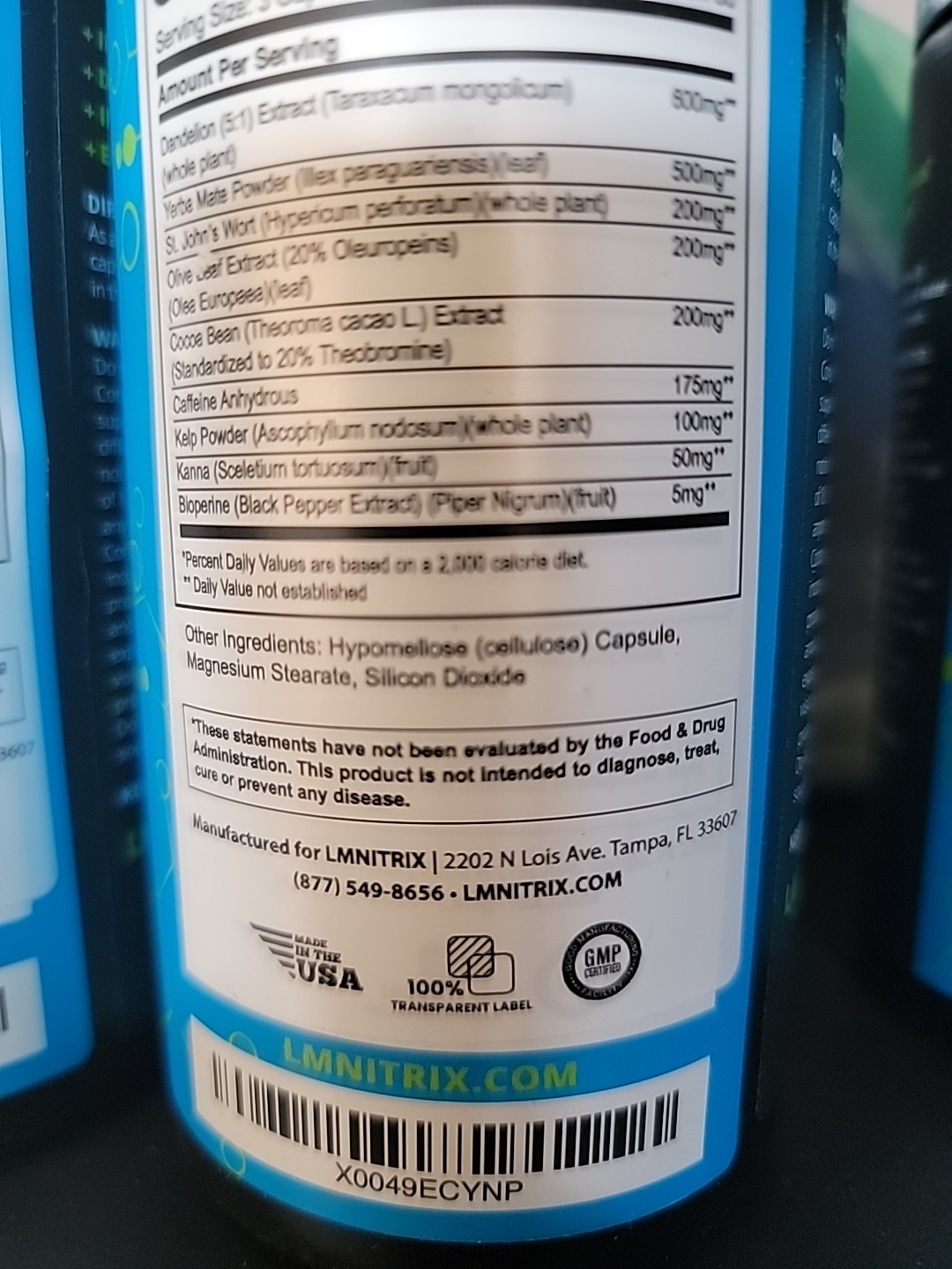 Slimz Fat Burner Mood Enhancer Diet Pills 90 Capsules EXP 08/2026