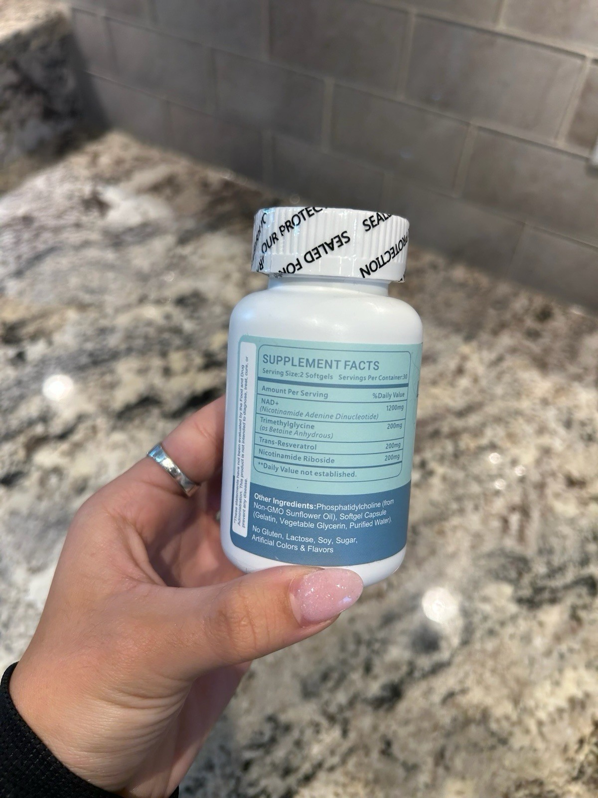 inGreens Liposomal NAD+ 1800mg 60 Softgels