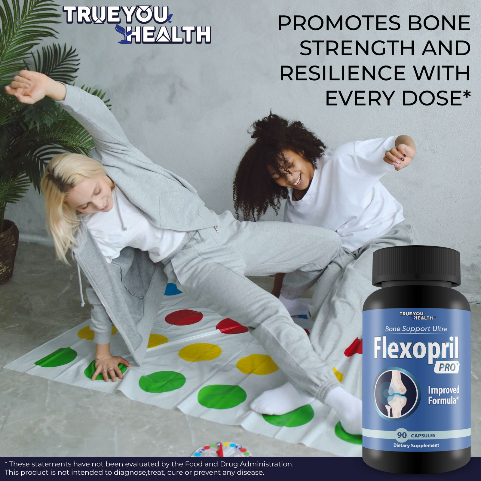Bone Support Ultra Flexopril Pro – Improved Formula – Bone Health Supplement