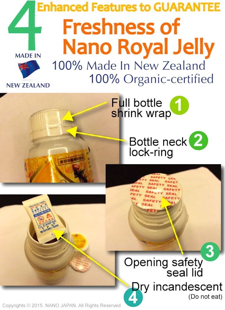Nano Japan Nano Resvenus Royal Jelly Plus 70’s Strengthens Scalp DHL EXPRESS