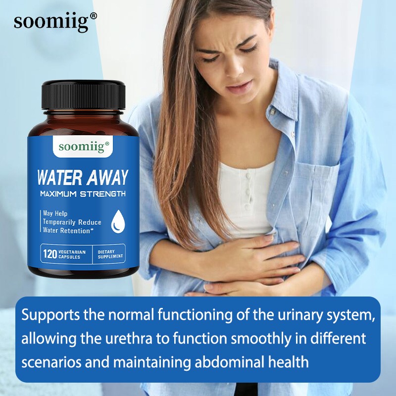 Water Away caps Maximum Strength Herbal Diuretic caps for Water Retention
