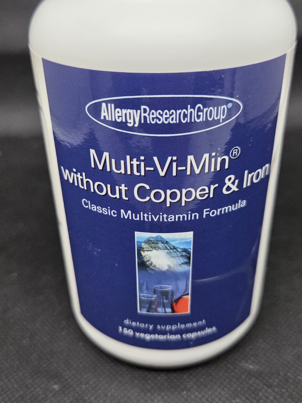 Allergy Research Group New Multi VitaMin without Copper & Iron 150 Veggie Capsul