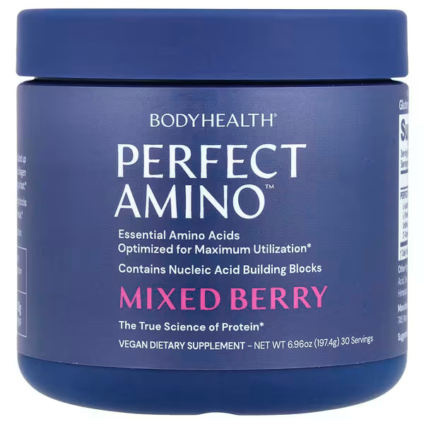 BodyHealth – Perfect Amino – Mixed Berry flavour – 197.4g