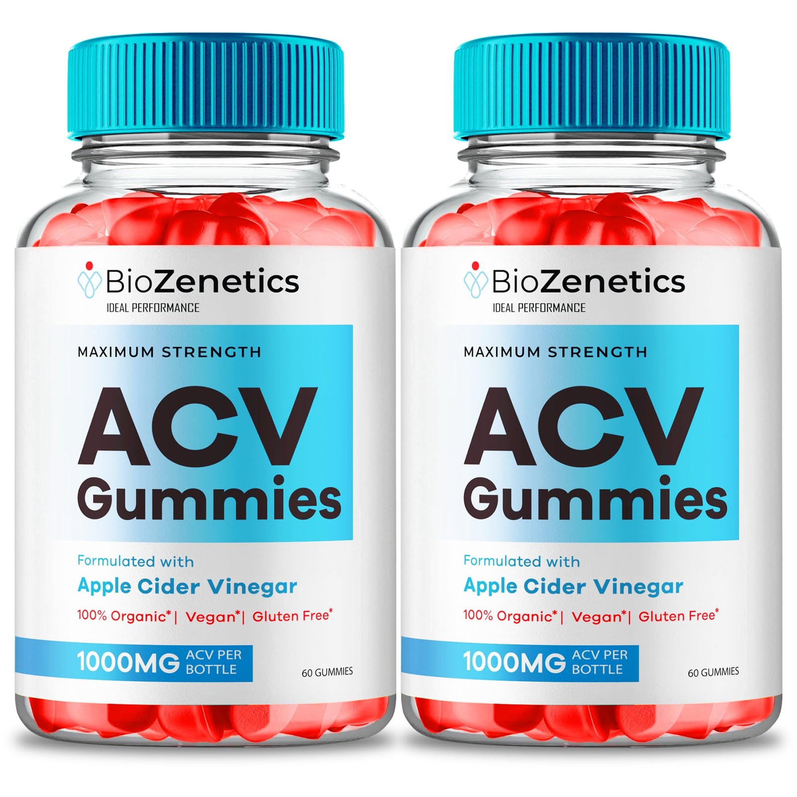 Bio Zenetics Weight Management Digestive Supplement – 120 Gummies (2 Pack)