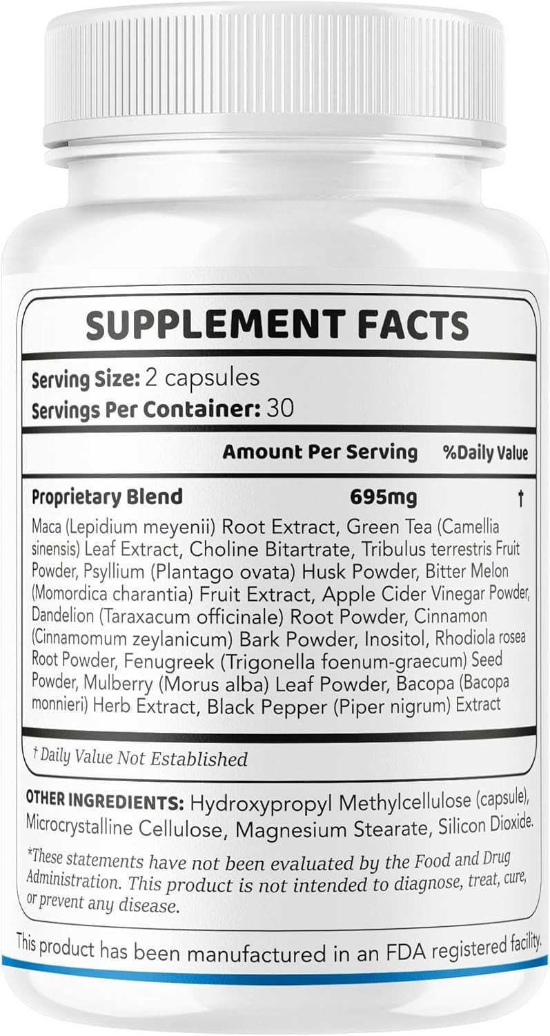 Metabolyn Weight Loss Metabolism Support Supplement Capsules 5 Pack 300Ct