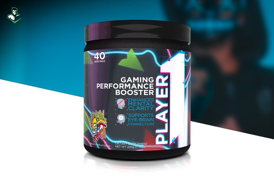 Rule One Player1 Gaming Performance Booster Fitness Focus Supplement 02/2025