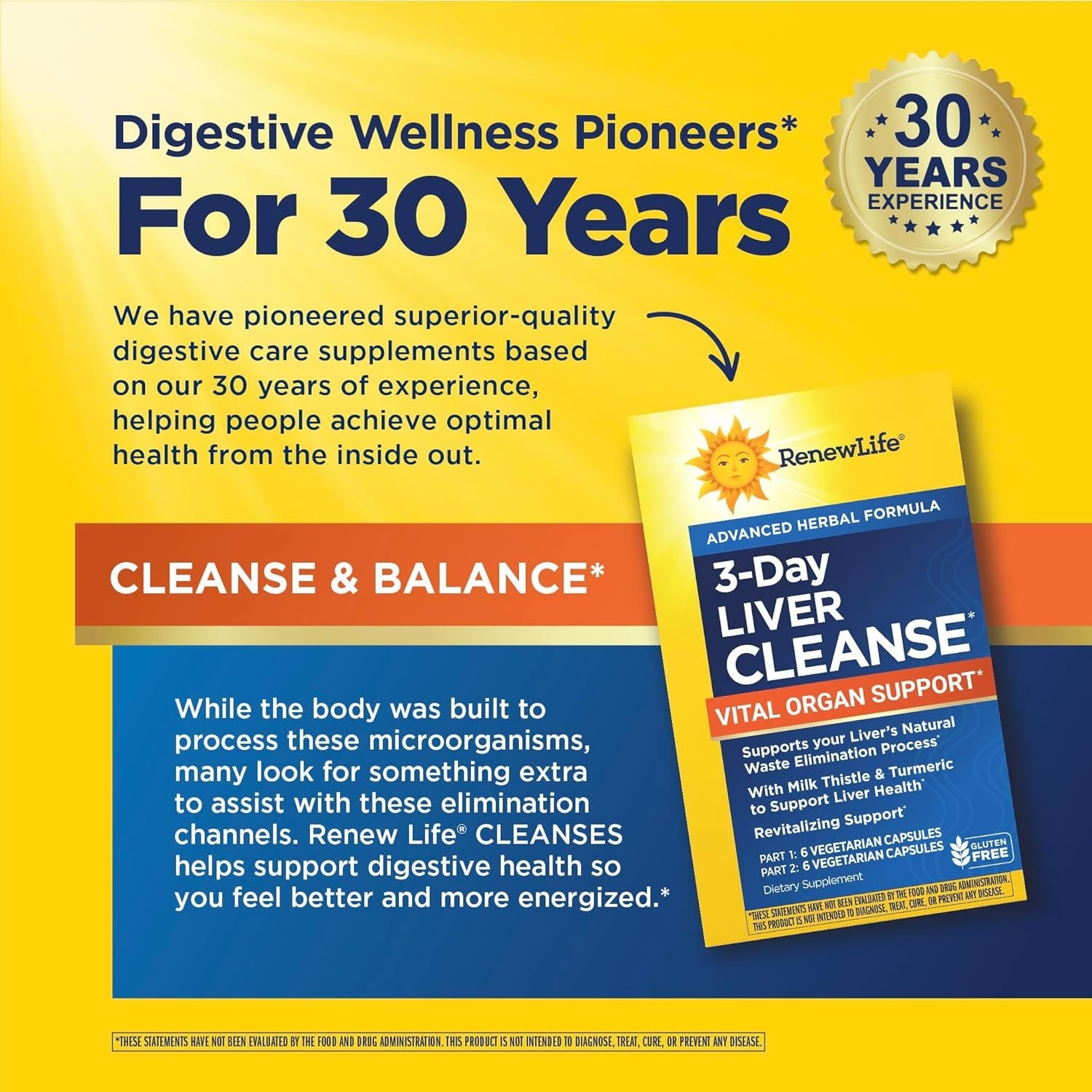 Cleanse, Adult, 3-Day Liver Cleanse, Dietary Supplement, 2-Part, 3-Day Program