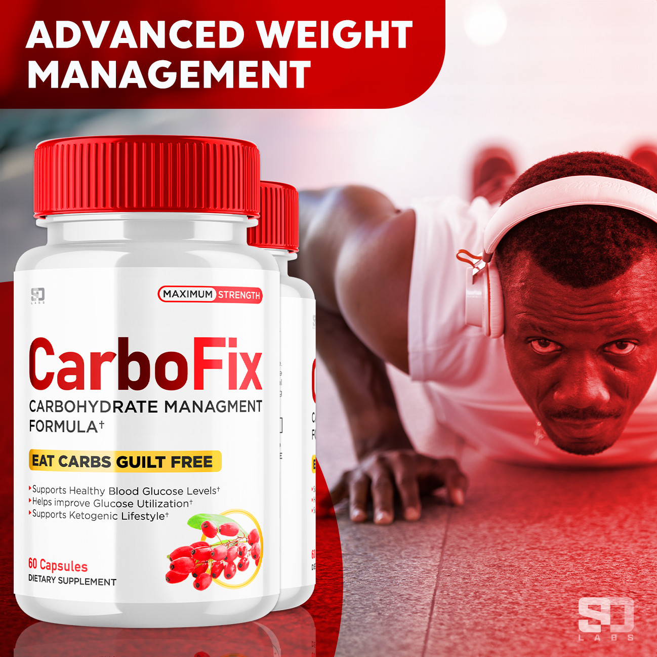 CarboFix Supports Carbohydrate Management and Blood Health (2 Pack)