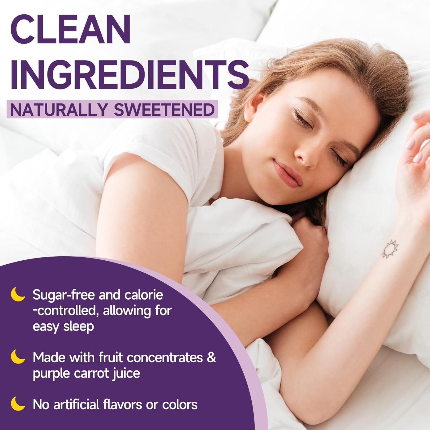 Melatonin 5mg Gummies Adults Sugar Free Raspberry Sleep Aid 120 Gummies USA GMP