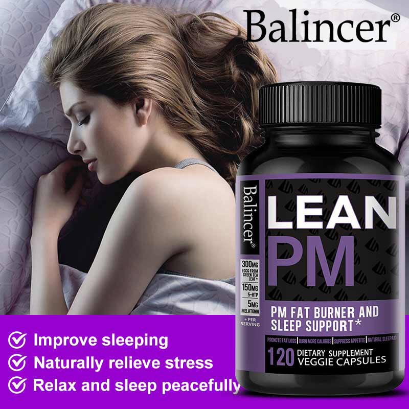 Lean PM Nighttime Fat Burner and Sleep Support Supplement
