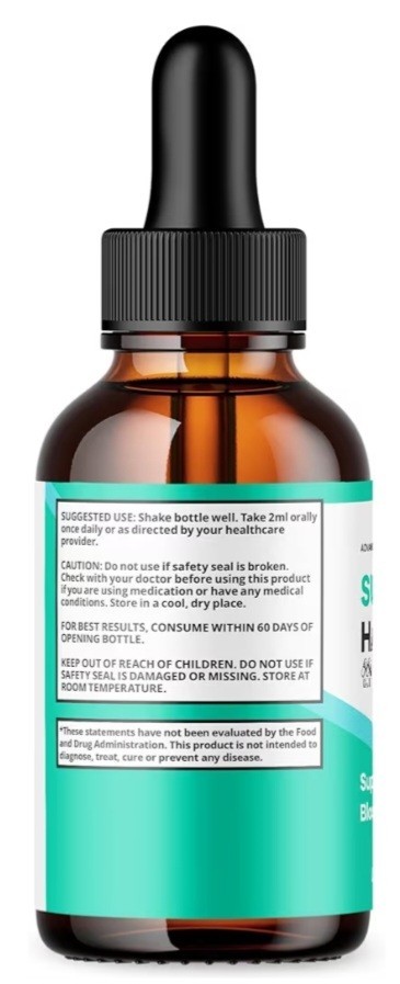 Sugar Harmony Blood Sugar Support 2 fl oz Grape Seed Horse Chestnut Exp. 03/2028