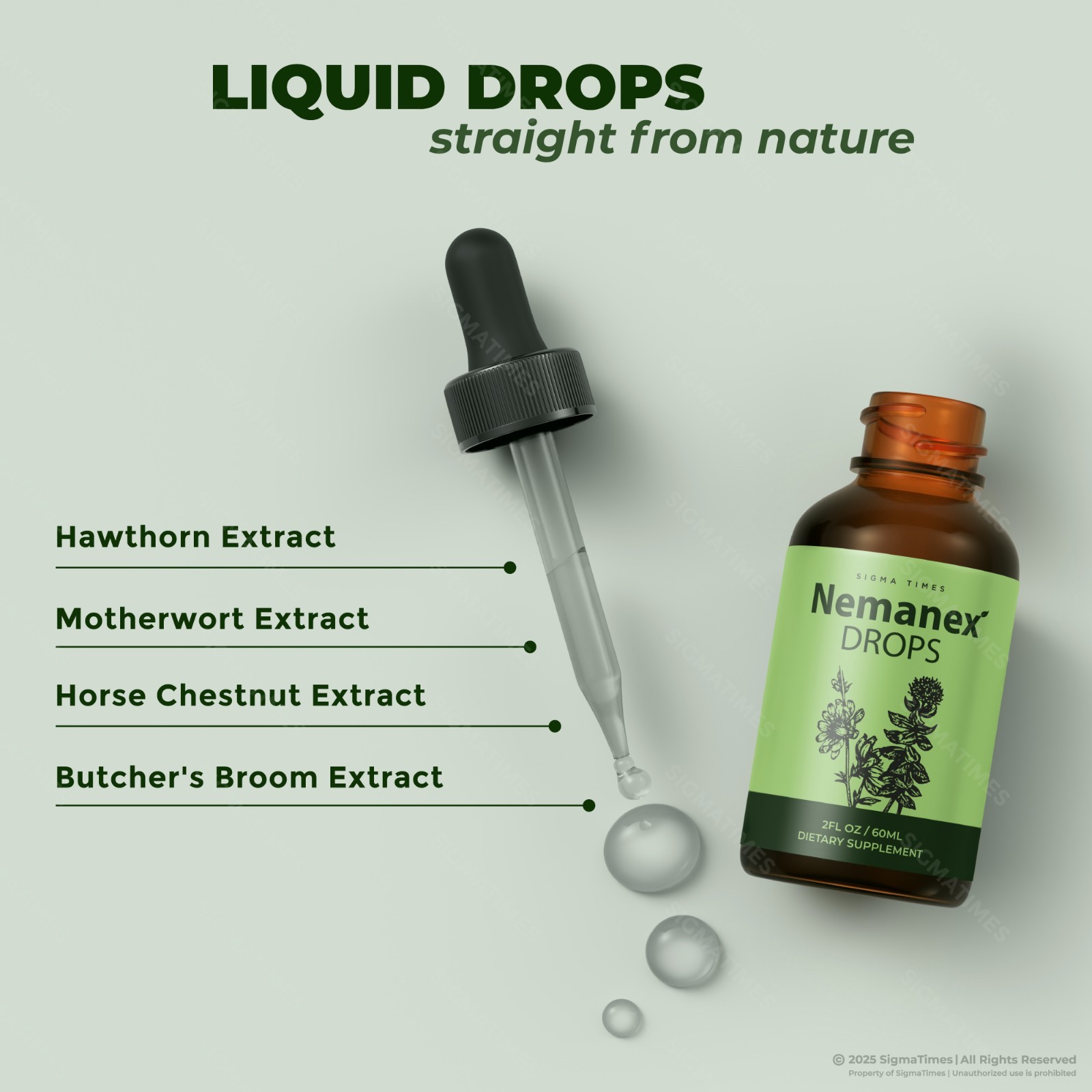 Nemanex Drops – Immune Support Liquid Supplement, Easy-to-Use Dropper (30 serv)