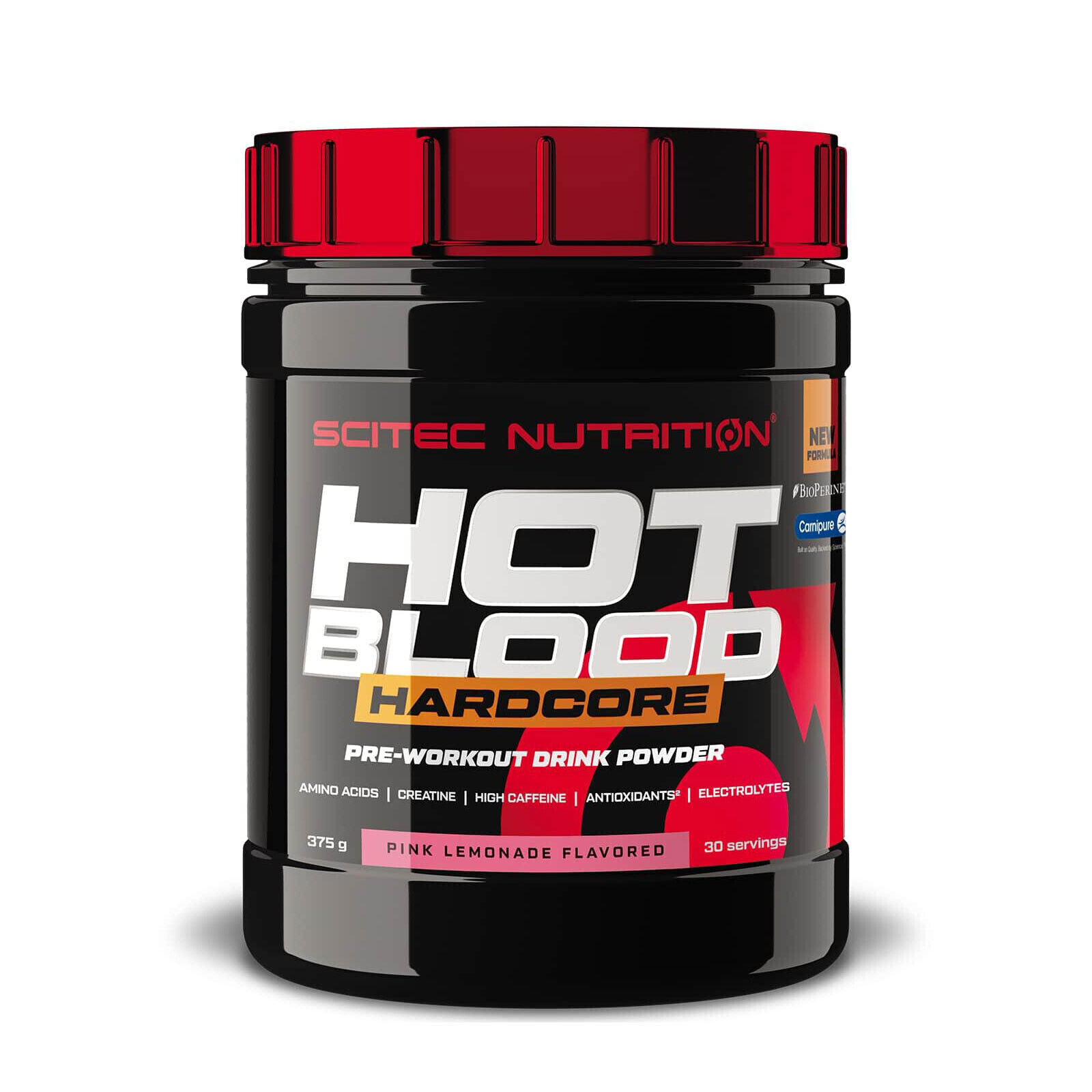HOT BLOOD HARDCORE 375 G – Energy, concentration, muscle regeneration, endurance
