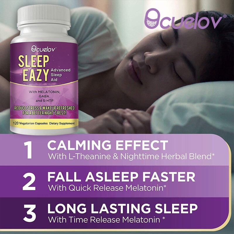 Advanced Sleep 120pills Improve Alertness Energy Promotes Balanced Sleep Cycle