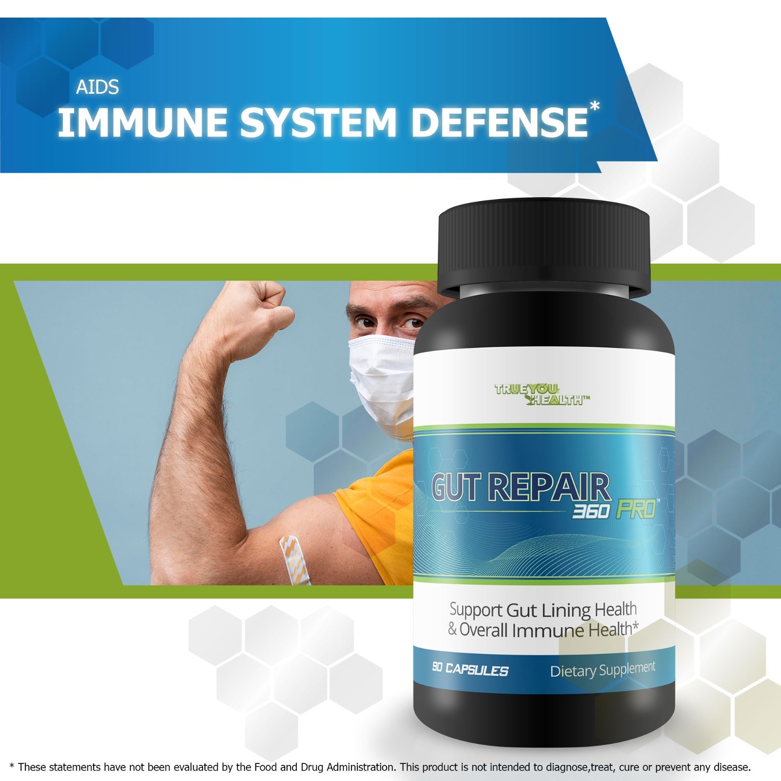 Gut Repair 360 Pro – Intestinal Health Supplement – LeakyGut Repair – Heartburn