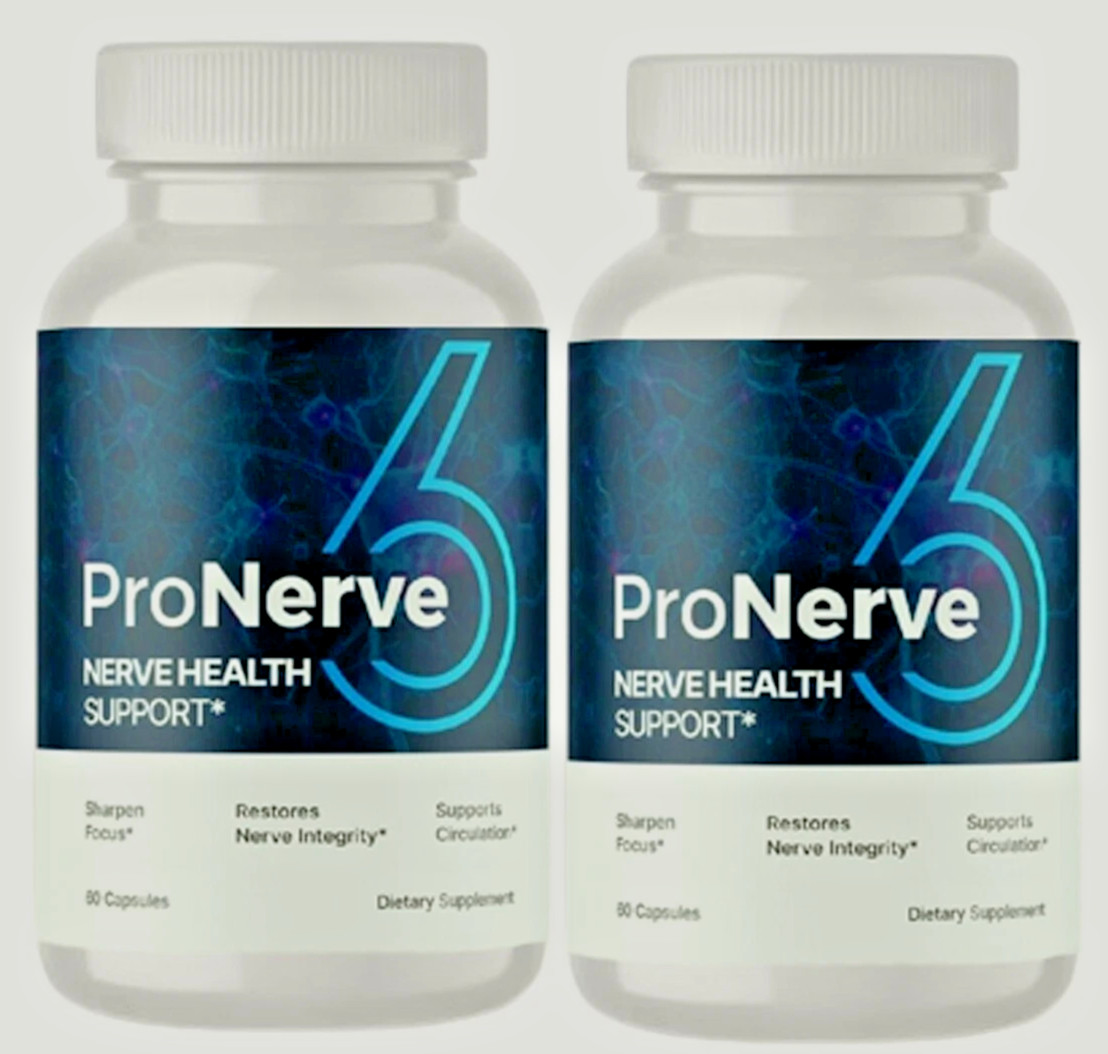 ProNerve 6 Nerve Health Supplement to Support Nerve Functions – 2 BOTTLES