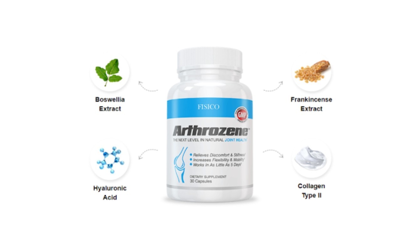 GENUINE FISICO Arthrozene Natural Joint Health Supplement – New n Sealed.
