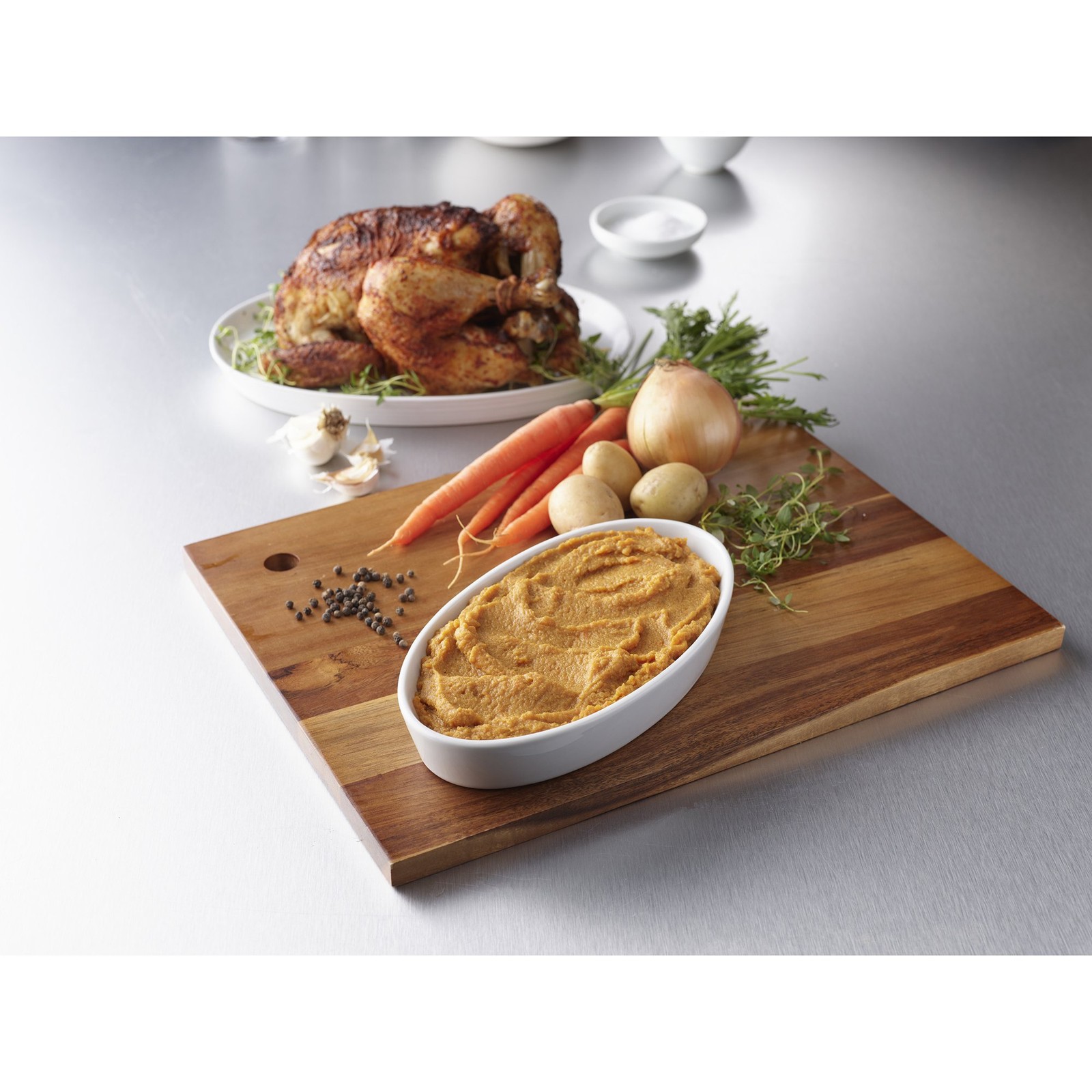 Thick & Easy 60748 Purees Microwave Meal Roasted Chicken Dinner 7 oz 7 Ct