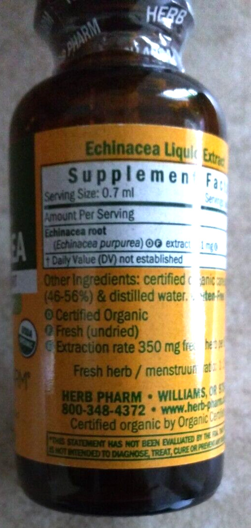 Herb Pharm Echinacea 1 Fluid Ounce (30ml)