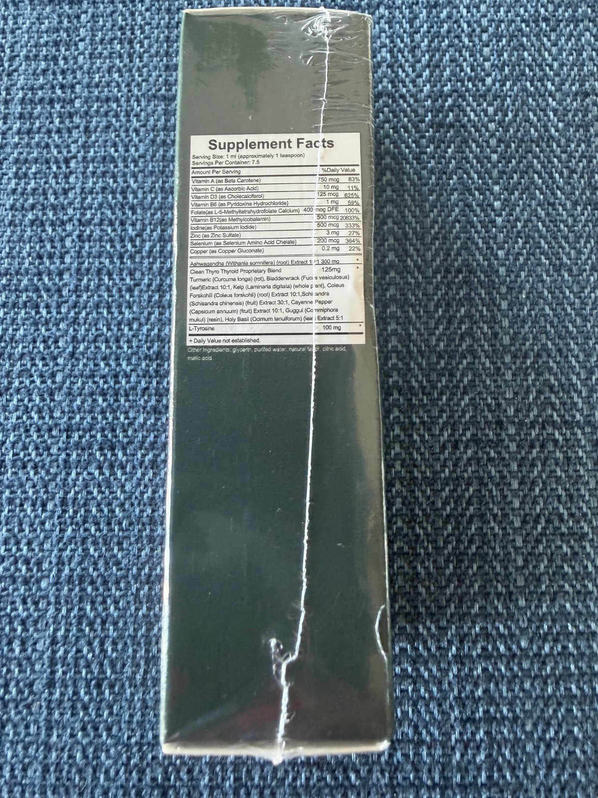 peak form thyroid support liquid drops new in sealed packaging