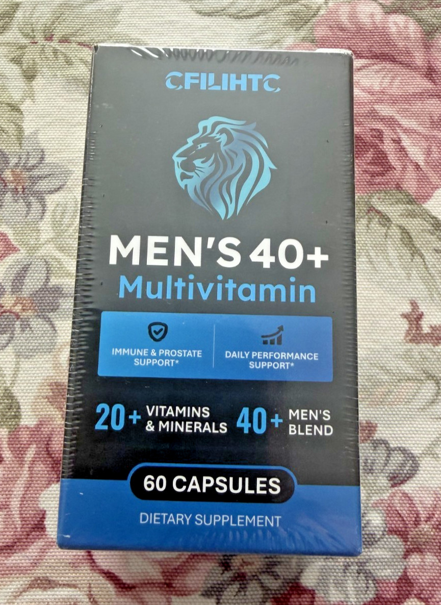 CFILIHTC Multivitamin for Men 40+, All-in-One Daily Vitamin Supplement, Coverage