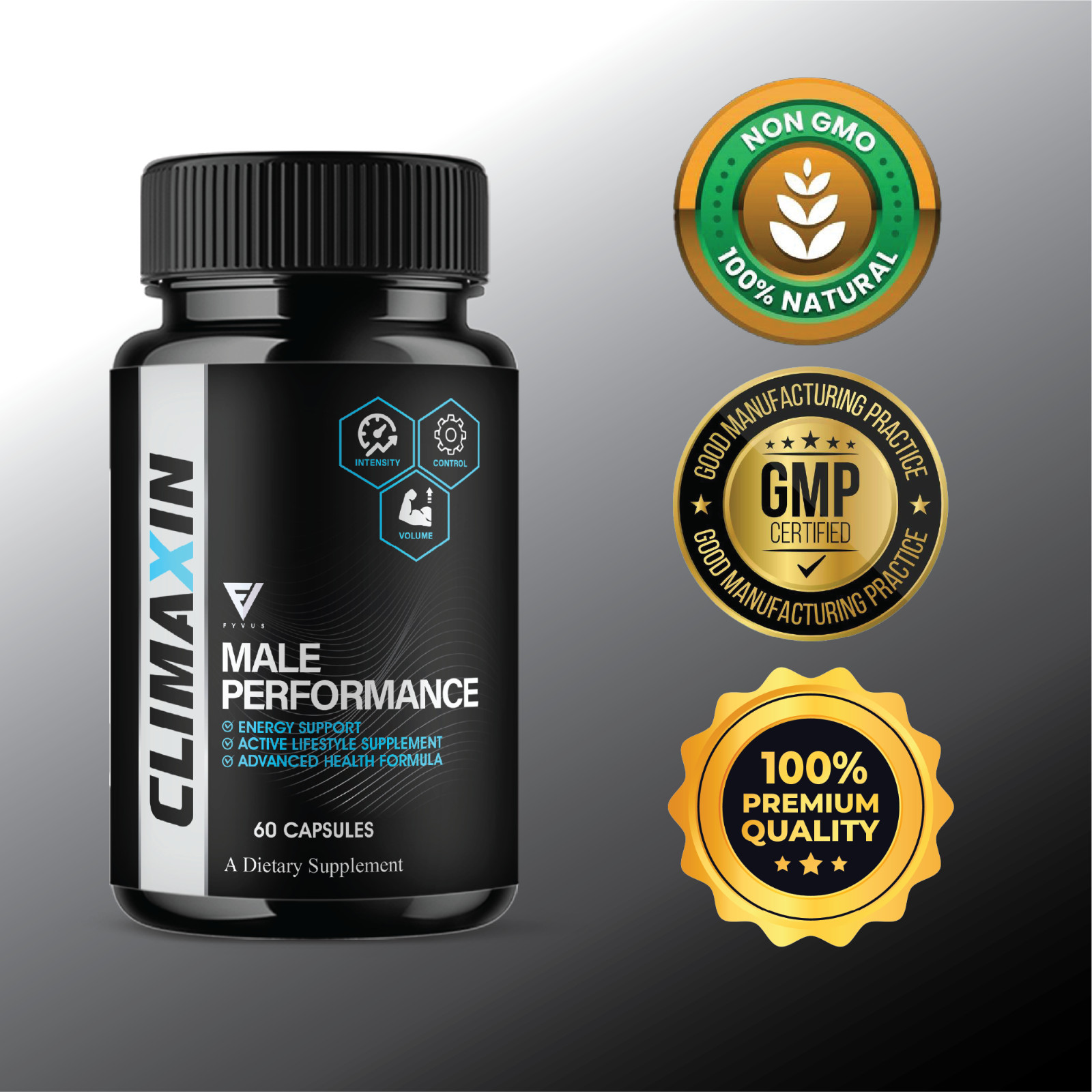 (3 Pack) Climaxin Premium Performance Capsules, Climaxin Advanced (180 Capsules)