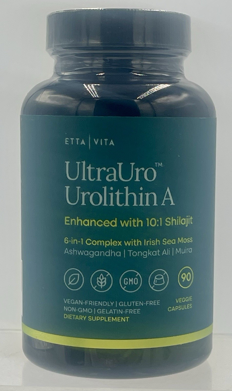 Etta Vita UltraUro Urolithin A 90 Caps Cellular Wellness Supplement EXP05/27
