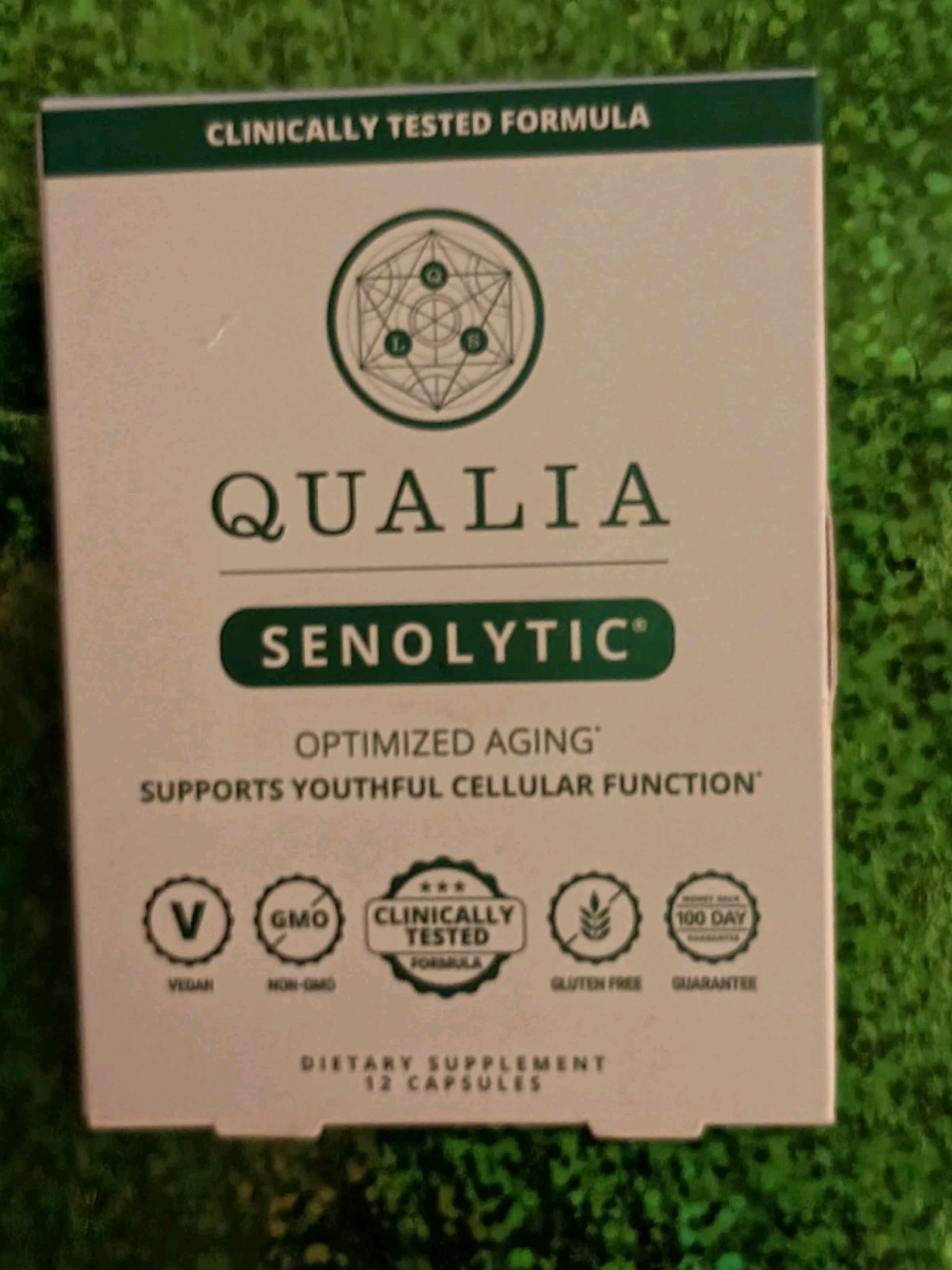 QUALIA Senolytic Optimized Aging Supports Youthful Cellular Function 12 Cap 1/27