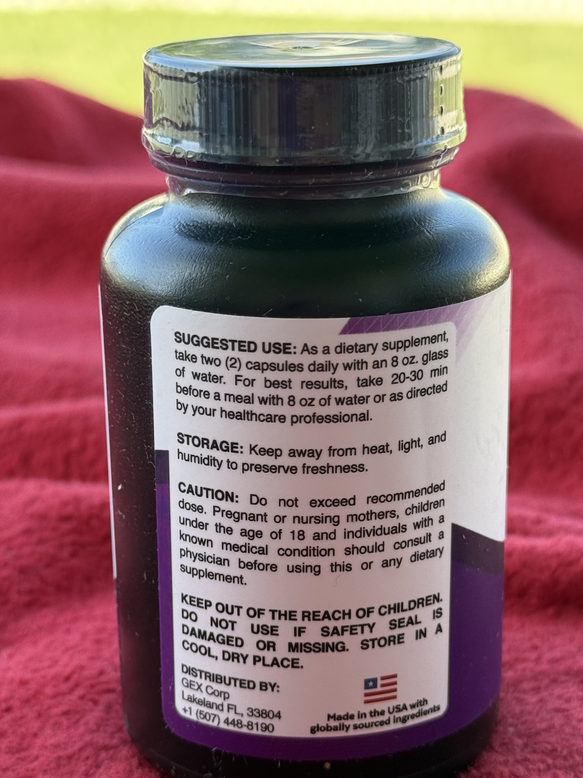 Mempopezil Memory & Focus Support Dietary Supplement Capsules 60 Ct 540mg
