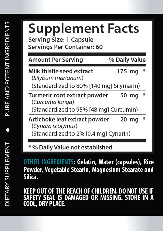 immune boost – MILK THISTLE 175MG 2B – milk thistle herb – anti aging – weight