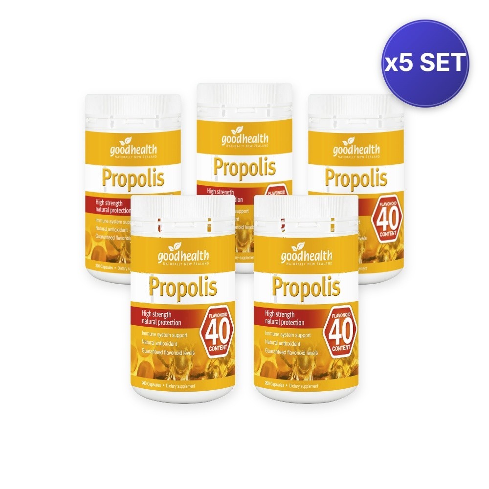 Propolis Flavonoid 40 – 200 Capsules – 5 Pack
