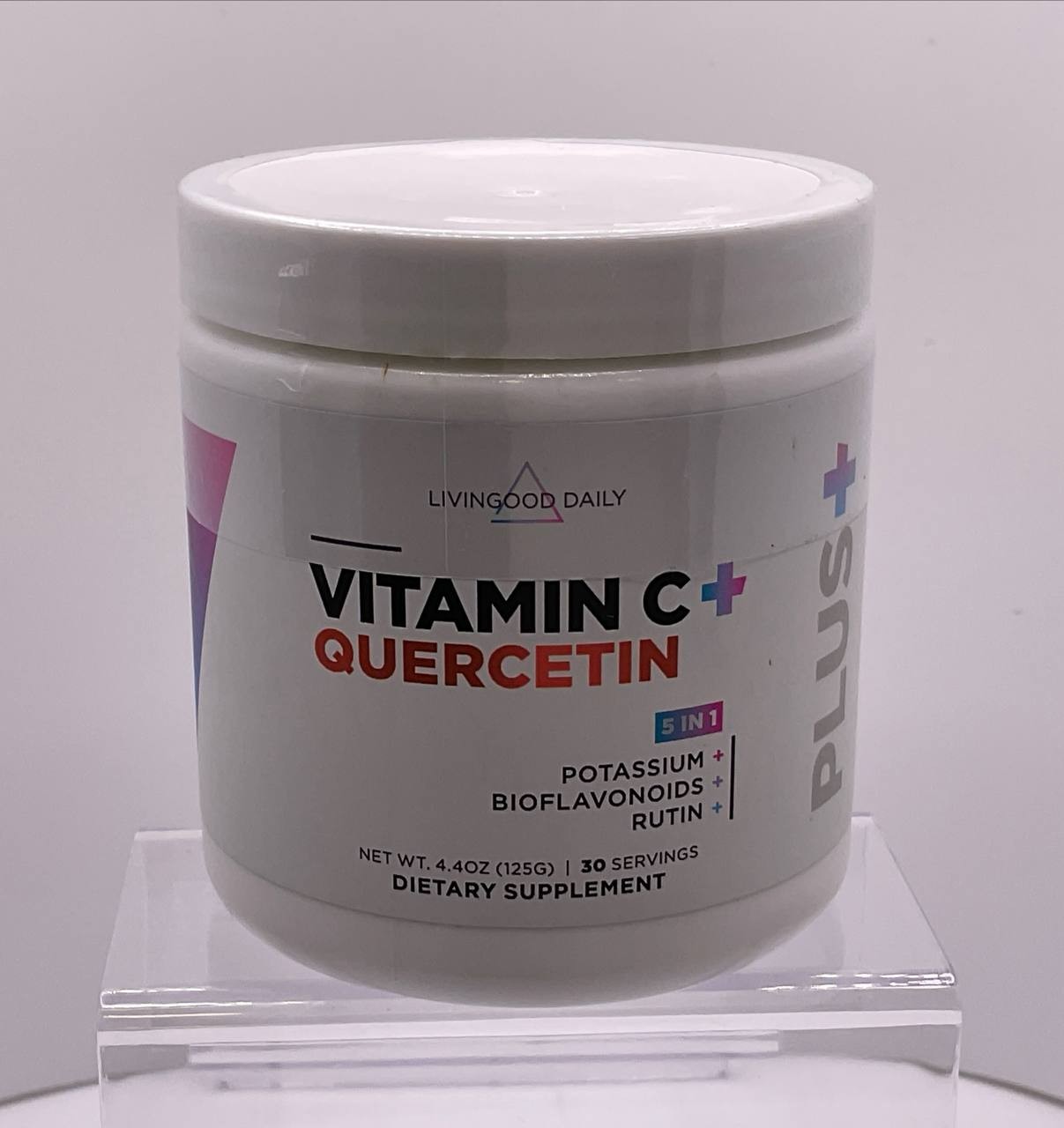 Livingood Daily Vitamin C + Quercetin 5-in-1 Powder 30 Servings 2500mg 125g