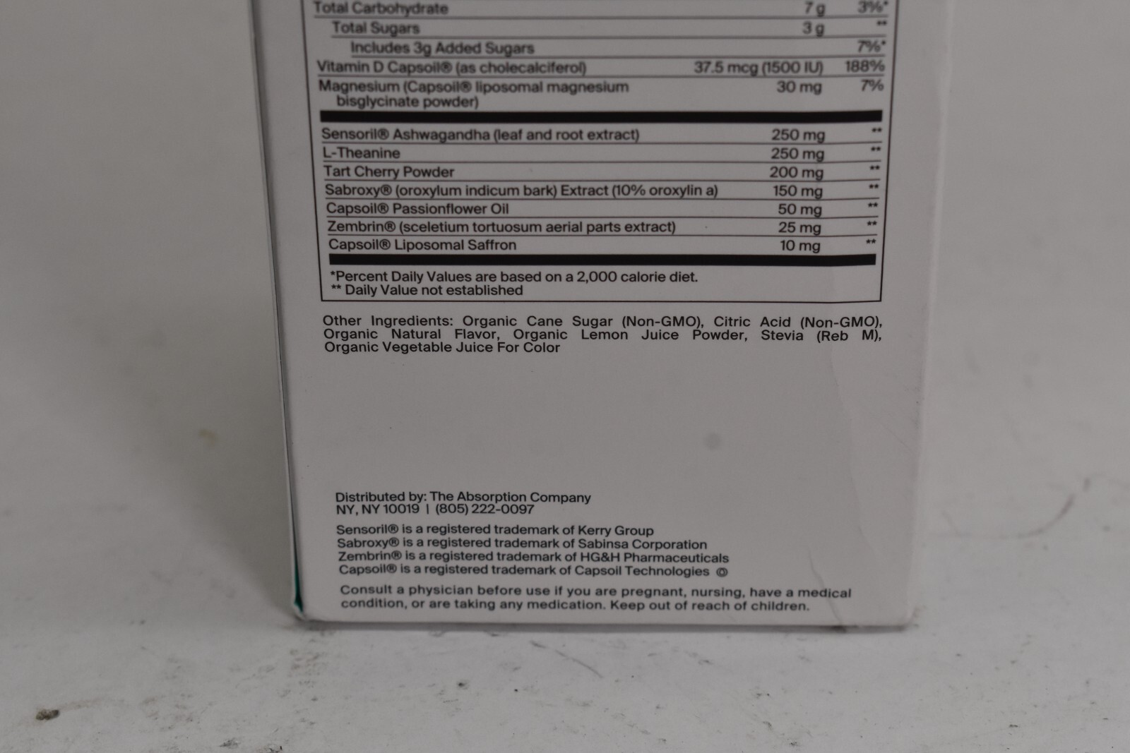 Calm Drink Mix Relaxation Aid with Magnesium Watermelon Lemonade Flavor 01/27