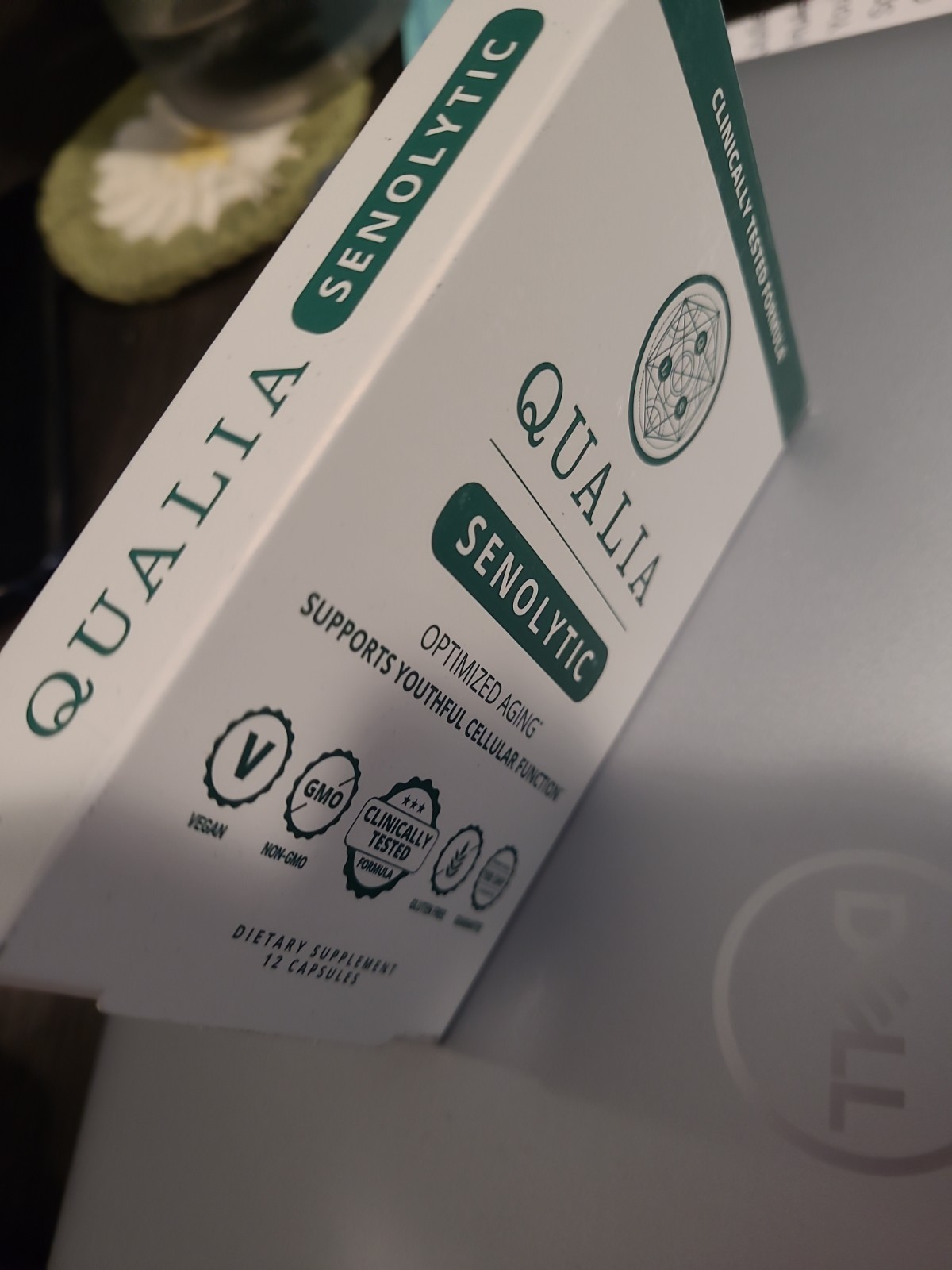 Qualia Senolytic Optimized Aging Youthful Cellular Function Two day 12 Capsules