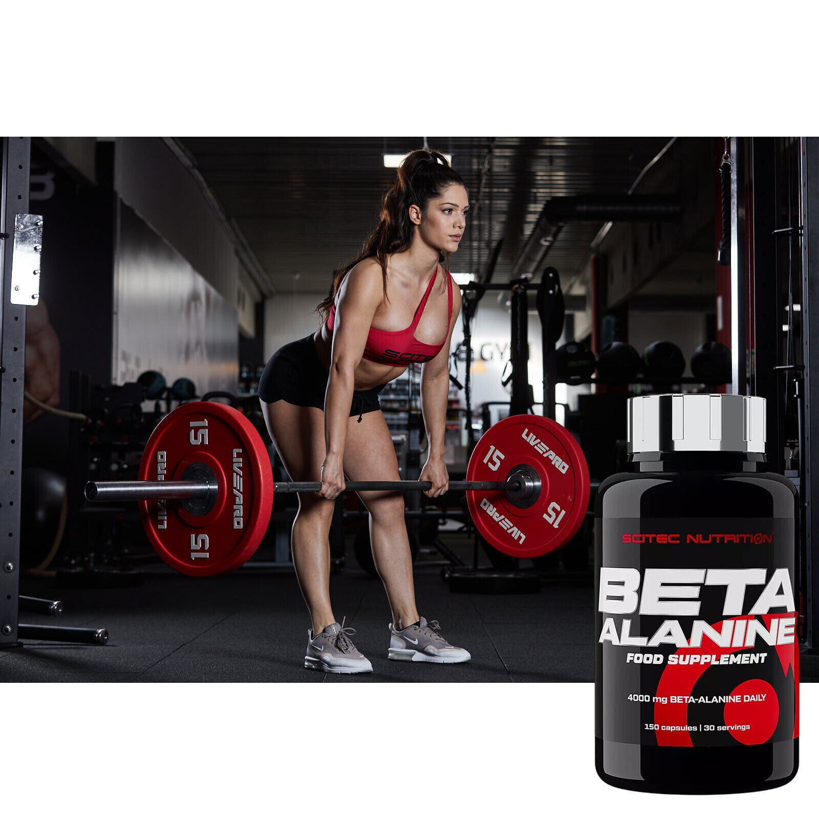 BETA ALANINE – 150 capsules – support performance, endurance & concentration