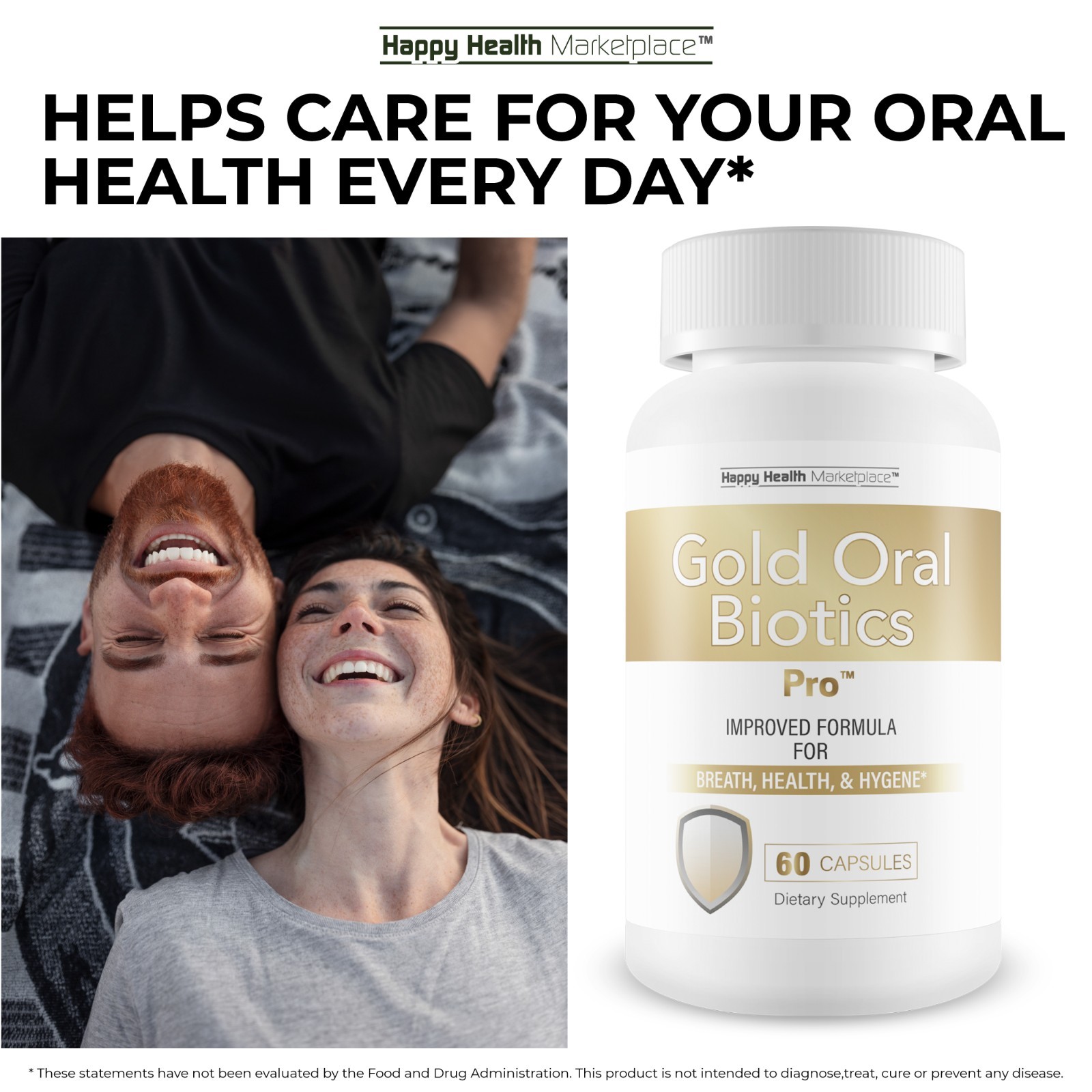 Gold Oral Biotics Pro – Our Best Oral Health Probiotics and Prebiotics