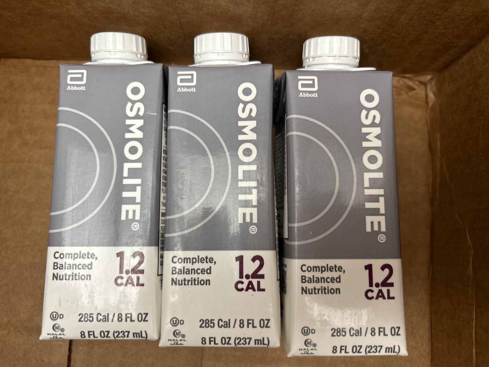 8oz Abbott Osmolite 1.2 Cal Balanced Nutrition Shake Gluten-Free_24 Cartons