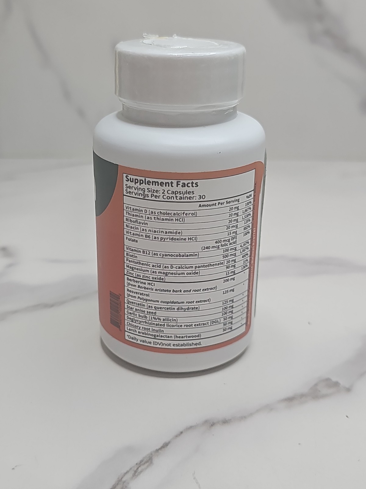 Emma Relief Supplement by Konscious Solution for Gut Health Issues 60 cap. 07/26