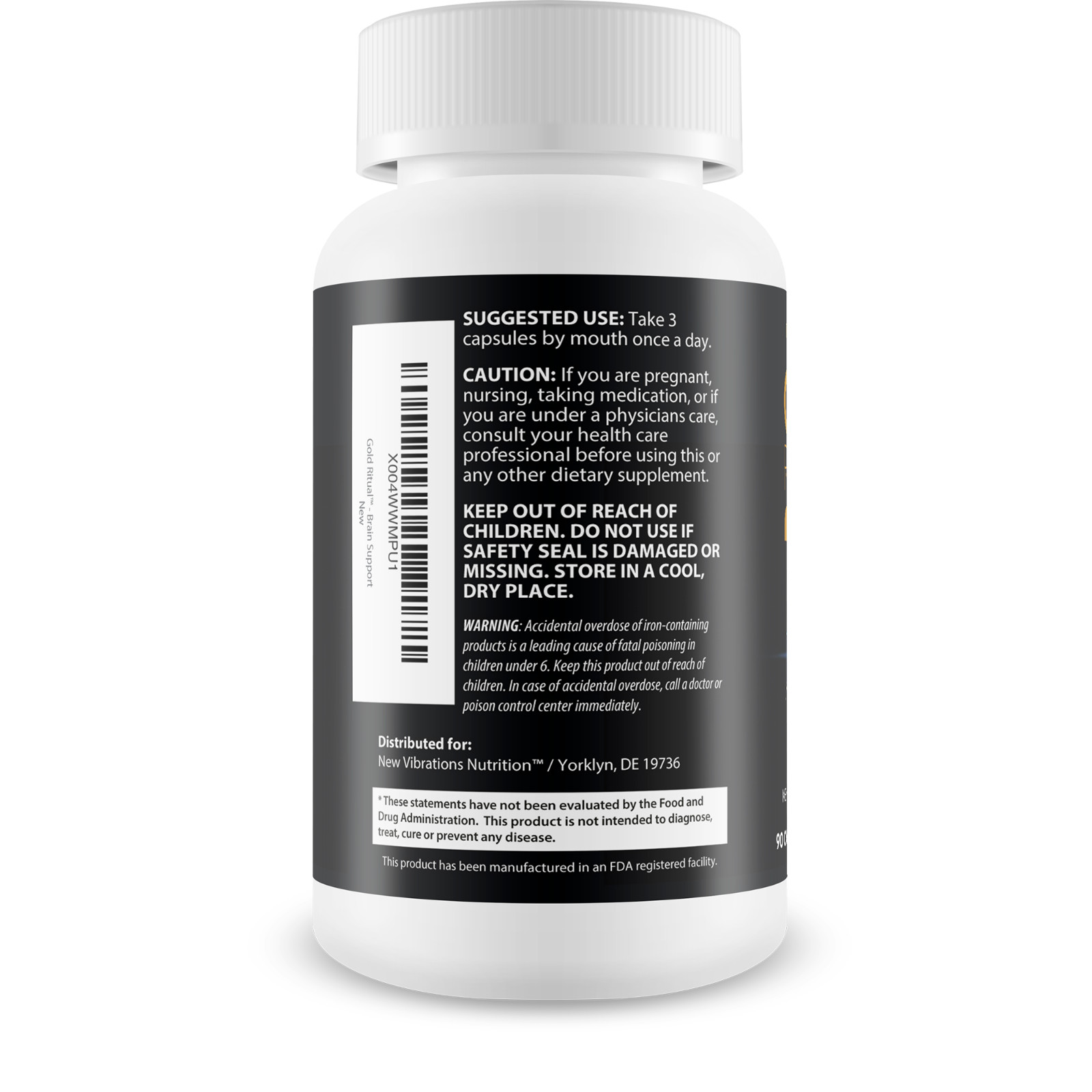Gold Ritual Advanced Memory Formula Capsules – Our Best Mental Clarity And Focus