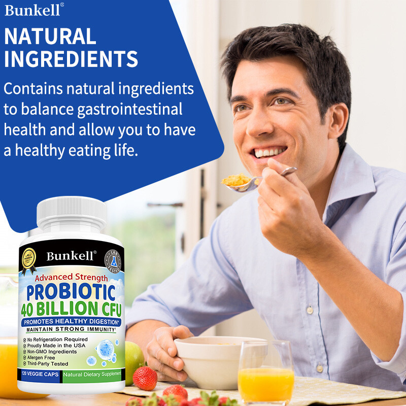 Probiotics for Advanced Gut Health Immune System Support Diet Capsules