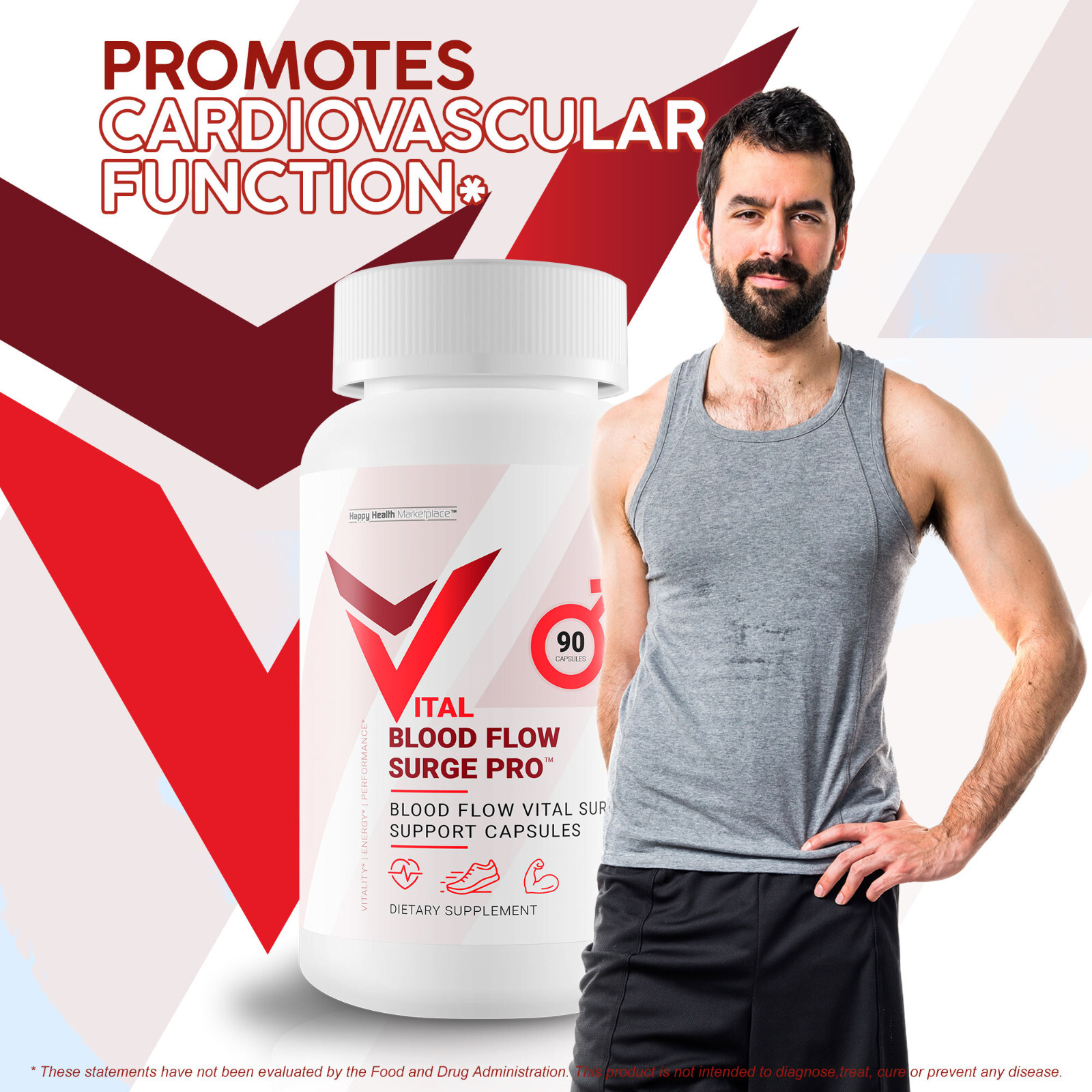 Vital Blood Flow Surge Pro – Our Best Advanced Blood Flow Capsules