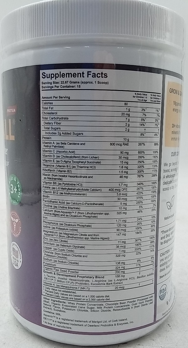 NuBest Tall® Growth Protein Powder For Kids & Teens Exp 1/28