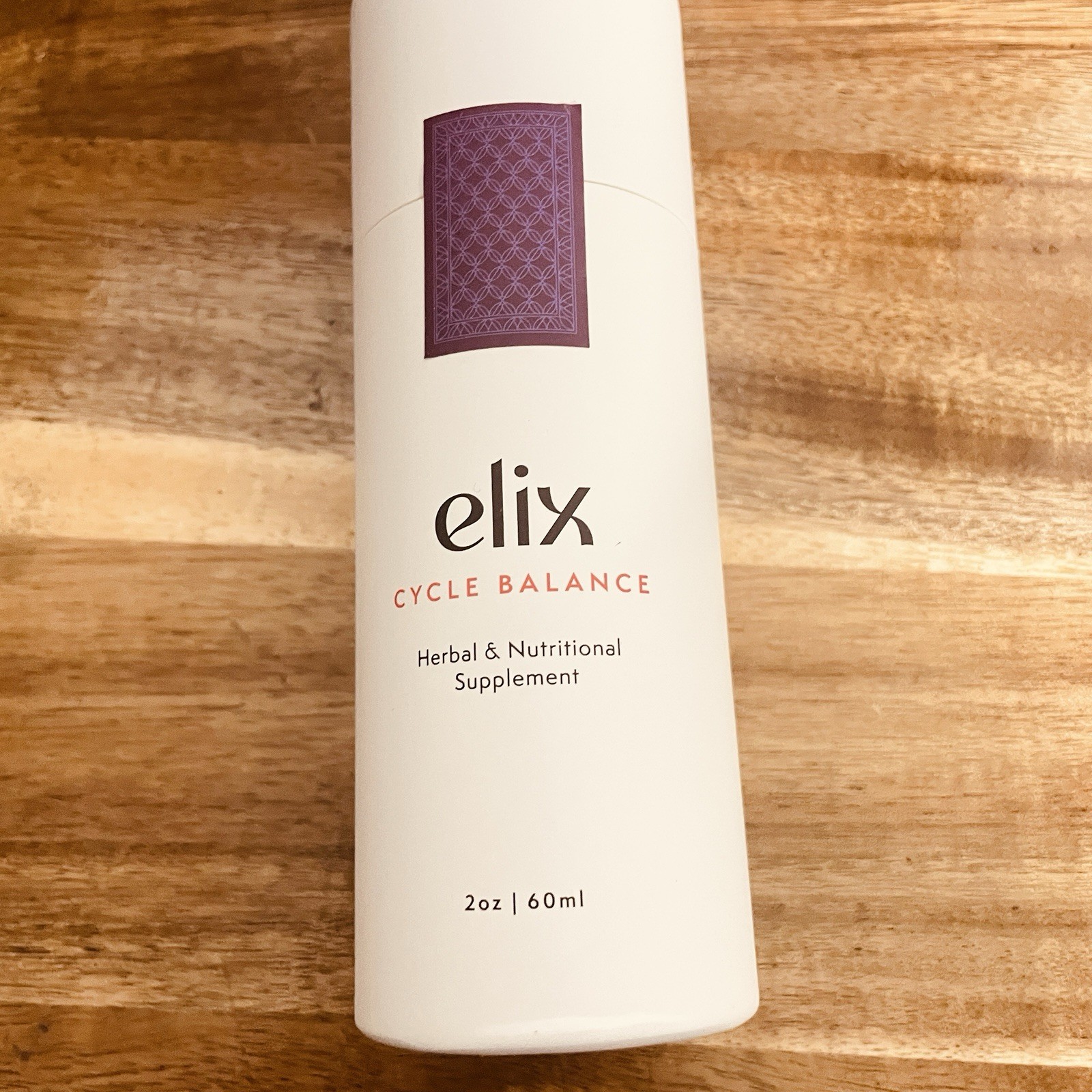Elix Cycle Balance Herbal & Nutritional Supplement Healing 2oz 60ml
