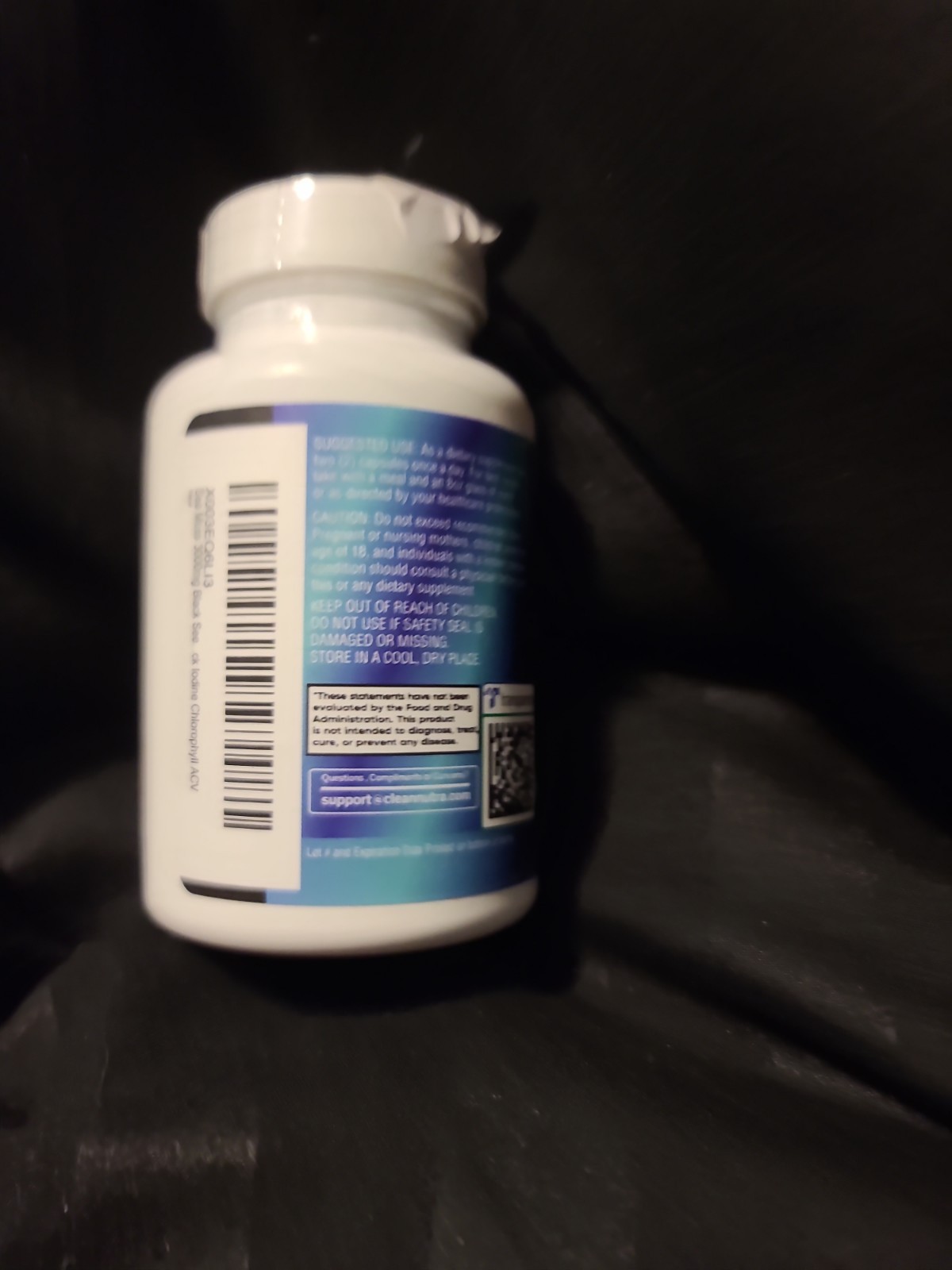 Clean Nutra Sea Moss, Black Seed Oil, Ashwagandha & Burdock Root, 60 Capsules US